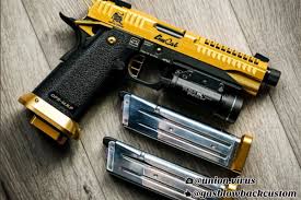 Custom Black And Gold 1911 Pin On 1911