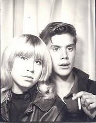 That's me and my first husband when we dated in 1966. We were considered  Greasers!