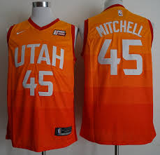 Donovan mitchell utah jazz jersey. Nike Nba Utah Jazz 45 Donovan Mitchell Jersey 2017 18 New Season City Edition Jersey
