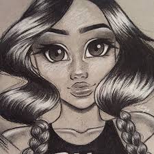 Face Art Artist Draw Drawing Drawings Anime Disney Cute Artwor Christina Lorre Drawings Cartoon Drawings Of People Cartoon Drawings Disney