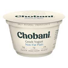 Chobani Non Fat Plain Greek Yogurt Shop Yogurt At H E B