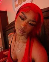 Straight Red and Black Color Wigs Preplucked Human Hair Lace Front Wigs  Natural Hairline Virgin Hair Colored Wigs