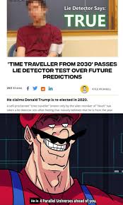 The test begins with noah being asked a simple question: Time Traveller 9gag