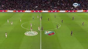 First half ends, ajax 5, fc utrecht 0. Futbol Eredivisie 17 18 Ajax Amsterdam Vs Utrecht 05 11 2017