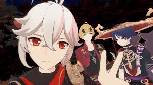 kazuha scaramouche tohama !! | Catboy, Anime love, Anime