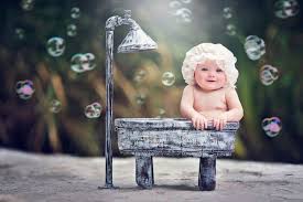 There is something about the white color of the milk that really puts the focus onto your subject. Bubble Bath Baby By Courtneyblissett Viewbug Com