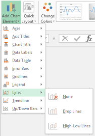 add drop lines to a line graph in excel computergaga blog