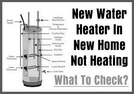 How long for hot water heater to heat after reset. New Water Heater In New Home Not Heating What To Check