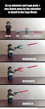 I Saw The Lego Movie Again And Noticed This Awesome Use Of Real Pieces X Post From Rlego Funny Lego Movie Noticed Awesome Real Lego Movie Lego Memes Lego