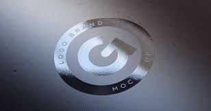 Download Silver Foil Logo Mock Up Template Fribly Logo Mockup Free Logo Psd Branding Design