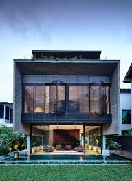 Four Storey Family Home Designed As A Smart House In Singapore Dream House Exterior House Exterior House And Home Magazine