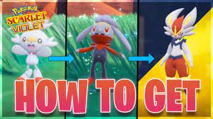 HOW TO GET Scorbunny, Raboot & Cinderace in Pokemon Scarlet & Violet! -  YouTube