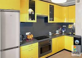 كولكشن صور مطابخ باللون الأصفر لوكيشن ديزين نت ديكور تصميم اثاث Kitchen Remodel Small Modern Kitchen Yellow Kitchen Designs