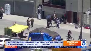 The proliferation of homeless encampments on venice beach has sparked an outcry from residents and created a political spat among los angeles leaders. Tensions Flare Over Who Should Handle Growing Homeless Encampments On Los Angeles Venice Beach