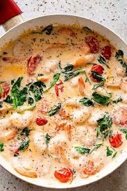 Add cream cheese and heavy cream; Creamy Shrimp Fettuccine Quick Easy Shrimp Pasta Recipe