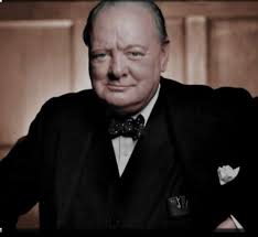 The wit of Winston Churchill During the war, one of Churchill's aides came  to his office and told him that an officer and a soldier had been caught  inflagranti in the bushes