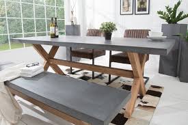 Eur 339,99 (eur 339,99/einheit) kostenloser versand. Ein Esstisch Fur Den In Und Outdoor Bereich Die 220 Cm Lange Tischplatte Aus Akazie Trifft Auf Moderne Beton Optik Jetzt On Mobel Betonoptik Esstisch Tisch