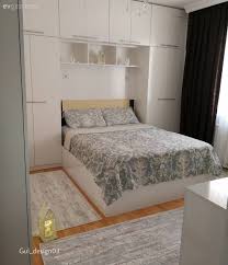 Plenty Of Cupboards In A Small Space Mrs Aysegul Decor In 2020 Small Spaces Small Bedroom Bedroom Storage