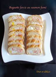 Baguette Farcie Au Saumon Fume Diet Delices Recettes Dietetiques Baguette Farcis Recette Apero Facile Recette