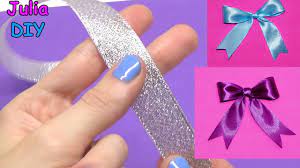 Untuk mengetahui bagaimana cara membuat atm bri. Diy Crafts How To Make Bow Simple Way To Make Ribbon Bow Diy Decorative Bow Julia Diy Youtube