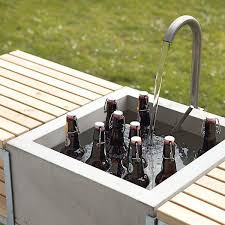 Betonbecken Hahn Aus Verzinktem Stahl 4 Holme 2 Rahmen Aus Verzinktem Stahl Edelstahlschrauben Gesamthohe Waschbecken Garten Wasserhahn Garten Waschtisch