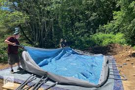 Intex Ultra Frame Pool Set Review Easy Set Pools Above Ground Pool Landscaping Intex