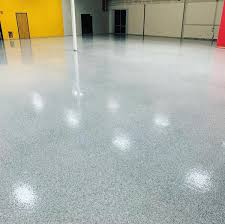 Flake Epoxy Floor Ref 1 4 Whisper Grey Epoxy Floor Interior Design Principles Epoxy