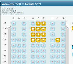 Strange Ac 788 Seat Map Flyertalk Forums