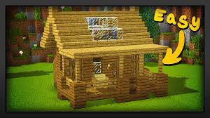 There is an insane range of minecraft building ideas here. Minecraft How To Build A Easy Survival Starter House Youtube