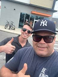 Does.anyone have the postcard of the man in the middle of a lake who says  “Lunch was a bitter disappointment “.. It was my first Glen Baxter and  would love to see