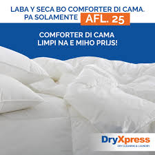 How to wash your comforter properly—because you're not doing it often move around any remaining clumps with your hand before replacing. Dryxpress Aruba Dry Cleaning And Laundry Home Facebook
