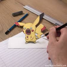 It may seem difficult to achieve but it is actually easier than it appears. Pokemon Pikachu Zombie 3d Drawing Album On Imgur