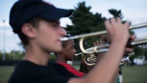 Vineland senior leads mini marching band camp