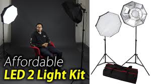Affordable Led 2 Light Kit For Photographers And Filmmakers Lv460 2 Light Kit From Fotodiox Youtube