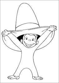 Curious george halloween coloring pages. Kids N Fun Com 30 Coloring Pages Of Curious George