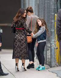 Taking to instagram, salma hayek posted an image of her hand and her daughter, valentina paloma pinault's hand making a very special gesture. Salma Hayek Photostream Salma Hayek Photos Salma Hayek Selma Hayek