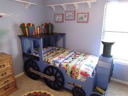 Locomotive Railroad Train Theme Playbed Full By Theplaybedcompany 595 00 Train Bedroom Train Bedroom Decor Toddler Train Bedding