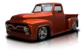 Image result for Orange 1955 Truck