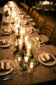 Candles Greenery And Succulents Weddingflowers Thestyledbride Lovenfreshflorals Wedding Candles Table Romantic Candle Centerpieces Succulent Wedding Table