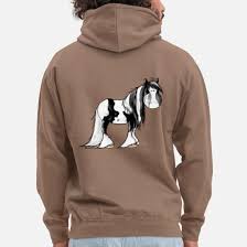Mitunter wird tinker wegen seiner beeindruckenden optik als lastträger eingesetzt. Irish Tinker Pferd Pinto Unisex Hoodie Spreadshirt