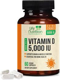 Enjoy the benefits of the vitamin d, found in sunlight, without the harmful effects of the sun's uv rays. Health Nutrition Vitamin D Made In Usa 5000 Iu 60 Ct Walmart Com Walmart Com