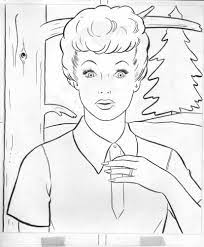 People interested in i love lucy color also searched for. Comic Art For Sale From Anthony S Comicbook Art I Love Lucy Coloring Book Art Lucille Ball In Fore Coloring Book Art Designs Coloring Books Coloring Books