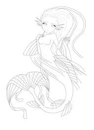 Topmodel Malvorlagen Mermaid Coloring And Malvorlagan