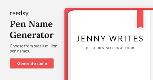 Pen Name Generator The Ultimate Bank Of 1 000 000 Pseudonyms Pen Name Generator Pen Name Name Generator