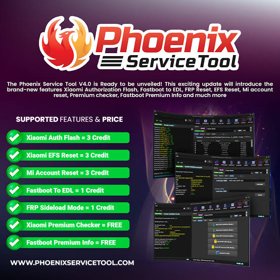 Phoenix Service Tool