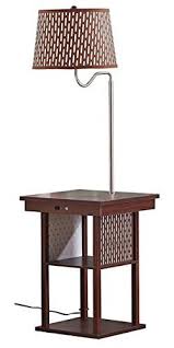 Brightech Madison Led Floor Lamp Built In Black Table Bedroom Side Table Lamps Table Lamps For Bedroom Lamps Living Room