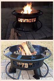 Dallas Cowboys Cowboy Fire Pit Dallas Cowboys Decor Fire Pit Grill