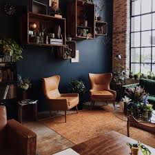 Erik Leather Wing Chair West Elm Dark Living Rooms Interior Design Home Room Design
