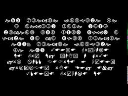Früher war das o unter wingdings2 eine 6 im . If U Used Wingdings 2 To Translate What I Wrote You Youtube