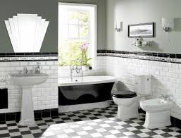 Monogram black and white art deco bathroom mat. 7 Roman Road Bathroom Ideas Art Deco Bathroom Bathroom Design Interior Deco